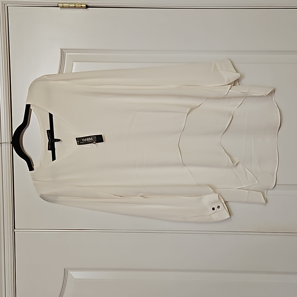 WHBM Ivory Tunic